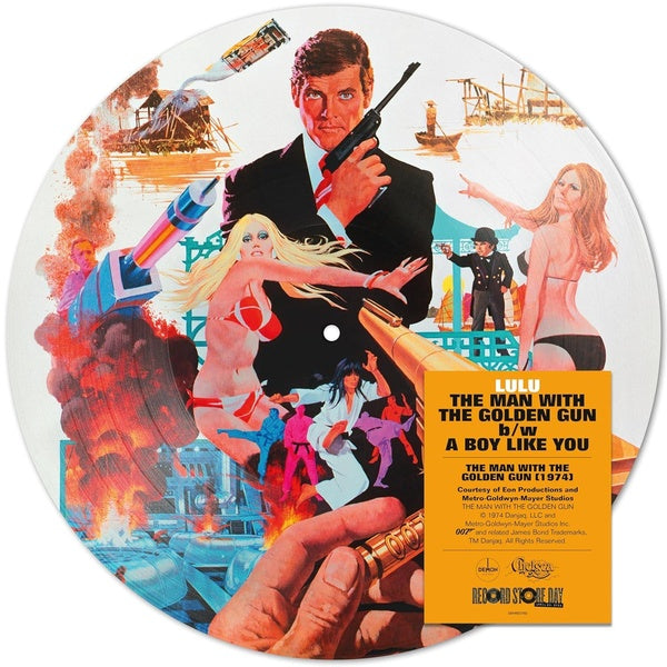 The Man With The Golden Gun - Front Cover