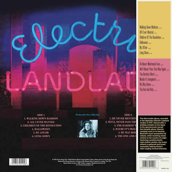 Electric Landlady - Front Cover