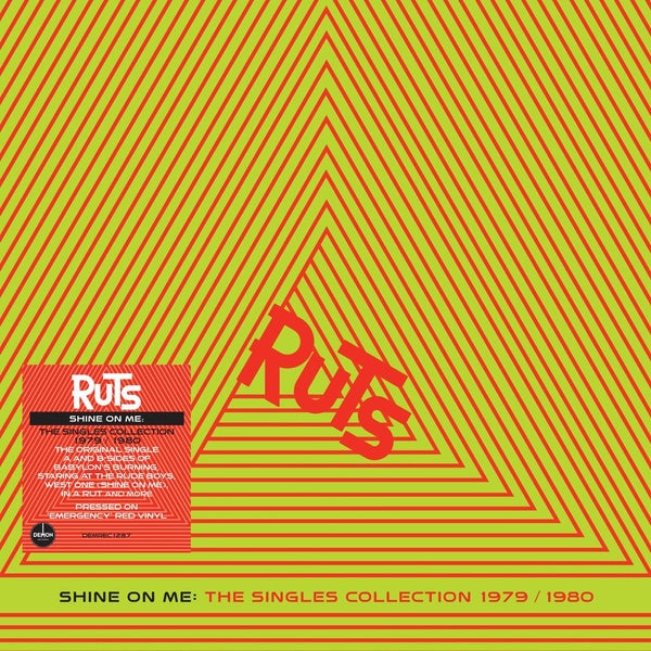 Shine On Me: The Singles Collection 1979-1980 Emergency Red - Front Cover