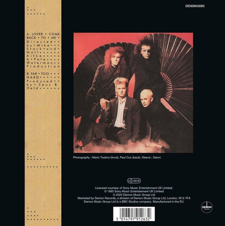 Lover Come Back - Front Cover