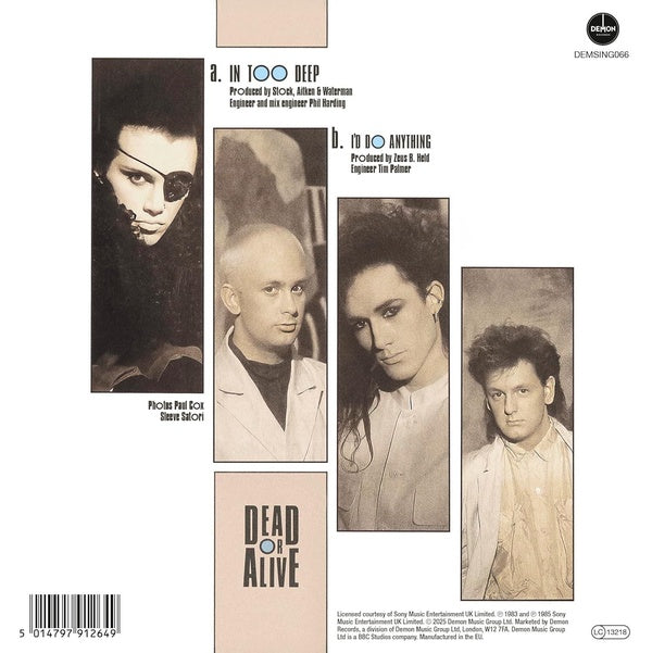In Too Deep - Front Cover