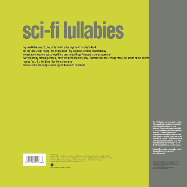 Sci-Fi Lullabies - Front Cover