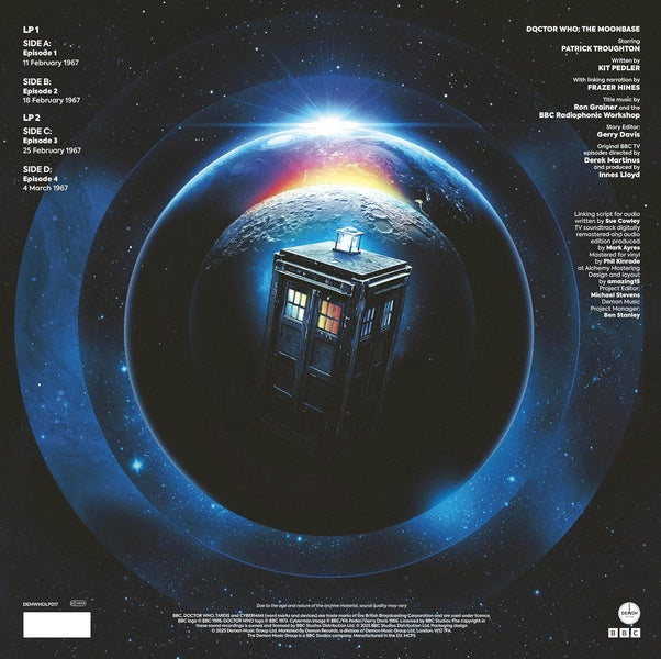 Doctor Who - Moonbase - Front Cover