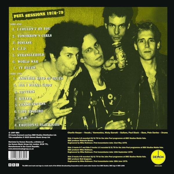 Peel Sessions - Front Cover