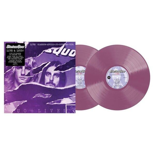 29th October 1976 Live ! Édition Limitée Vinyle Violet - Front Cover