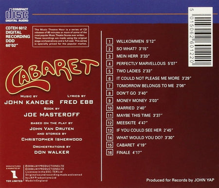 Cabaret - Front Cover