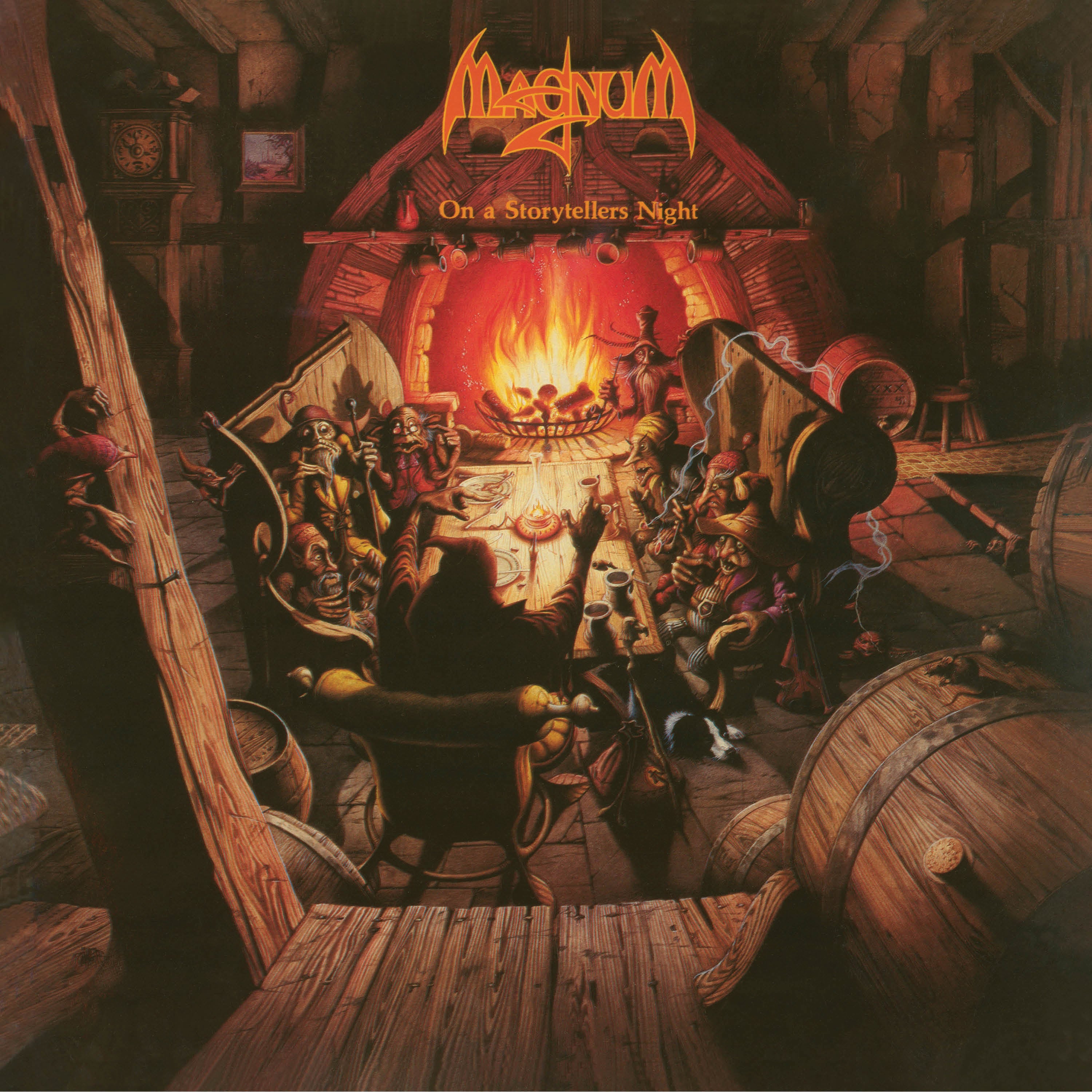 ON A STORYTELLER'S NIGHT (ORANGE MARBLE VINYL) [HALF-SPEED MASTERED] [180G] - Front Cover