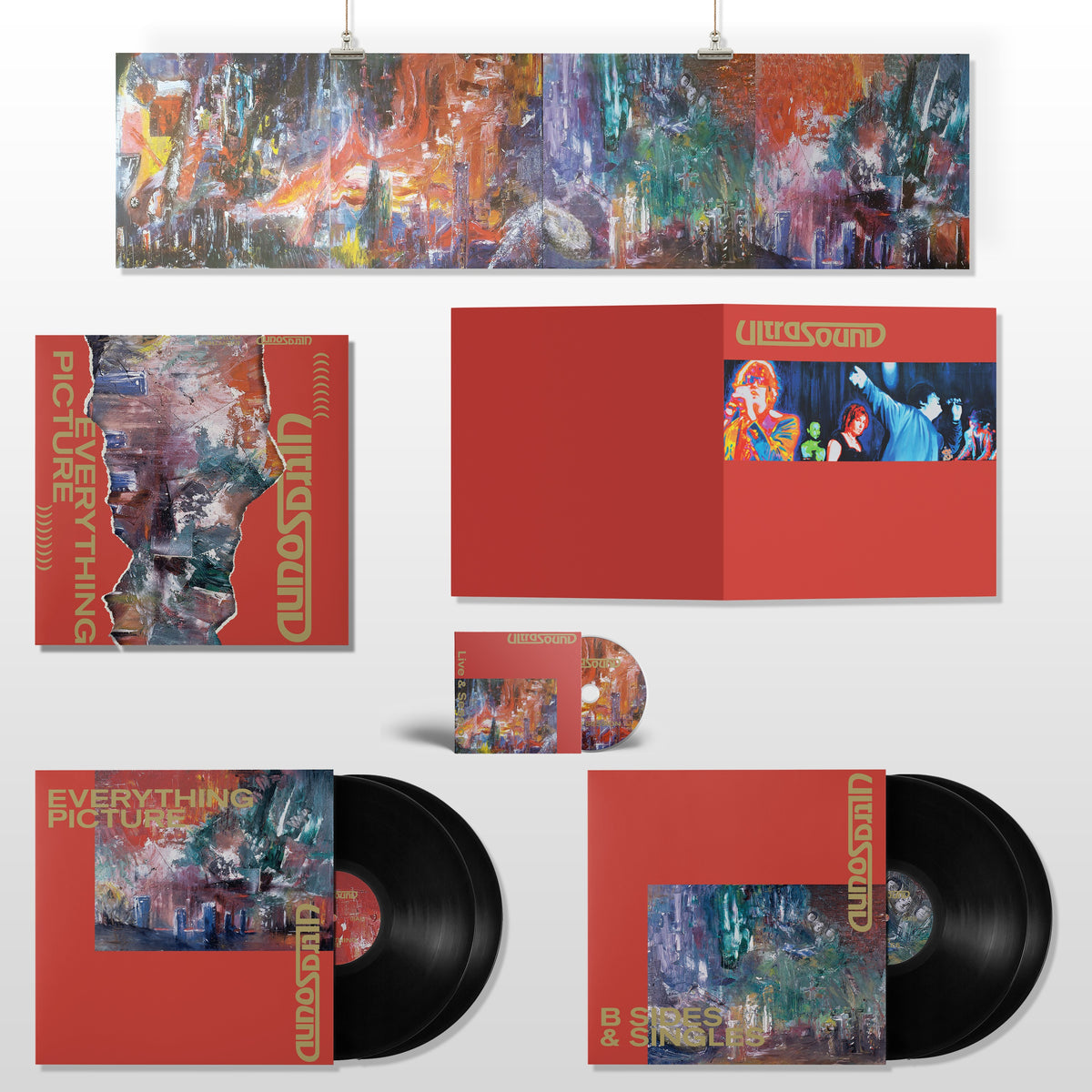 EVERYTHING PICTURE/COFFRET 5LP INCLUS 1CD/LIVRET 26 PAGES ET POSTER - Back Cover