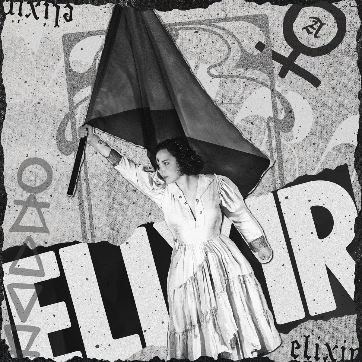 ELIXIR/VINYLE VERT ET VIOLET - Front Cover