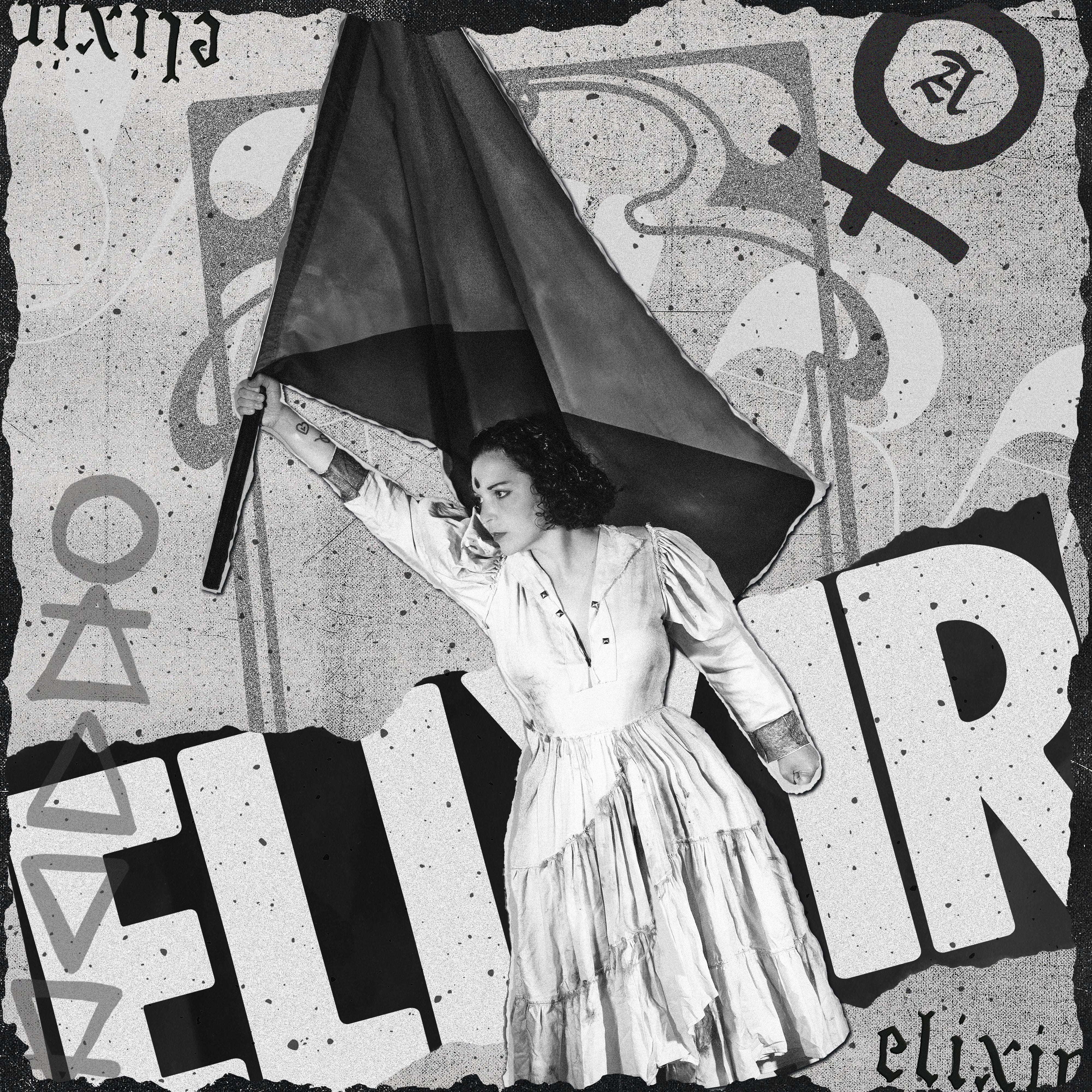 ELIXIR/VINYLE VERT ET VIOLET - Front Cover