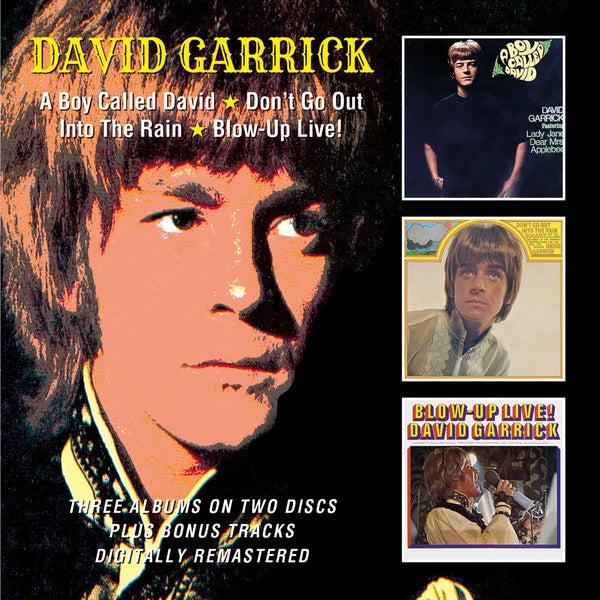 A Boy Called David - Don't Go Out Into The Rain - Front Cover