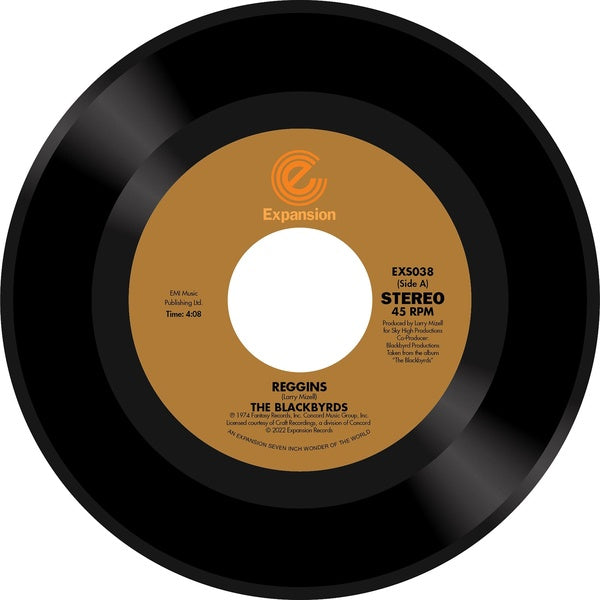 Reggins - Blackbyrds' Theme - Front Cover