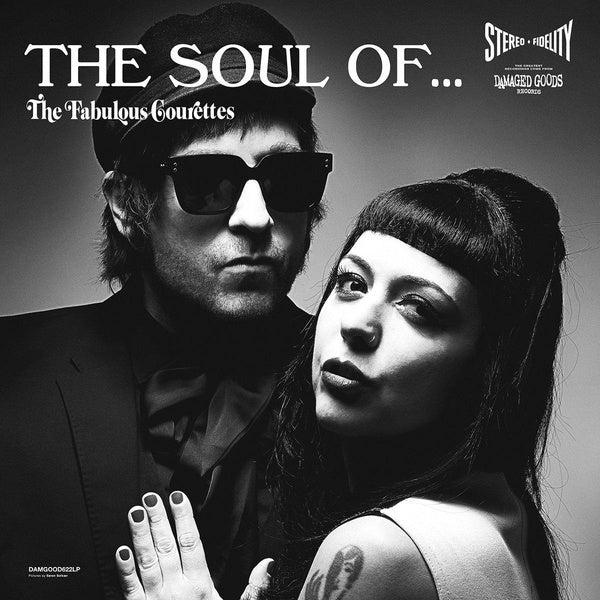 The Soul Of... The Fabulous Courettes/Limited Black/White Split Vinyl - Front Cover