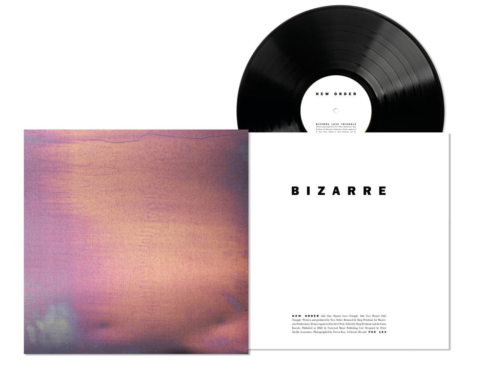 BIZARRE LOVE TRIANGLE (VINYLE 12'') - Front Cover