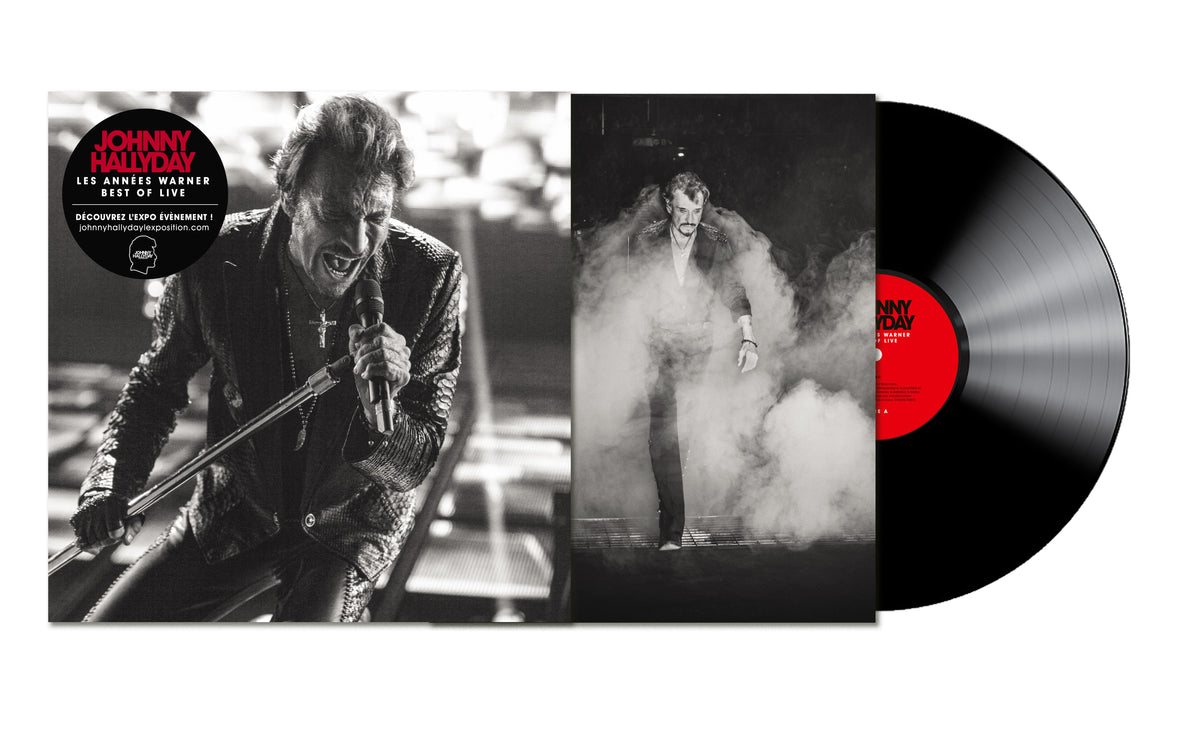 BEST OF LIVE / LES ANNÉES WARNER (VINYLE) - Front Cover