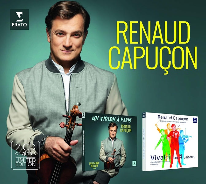 Coffret 'Un Violon À Paris' & Vivaldi 'Les 4 Saisons' - Front Cover