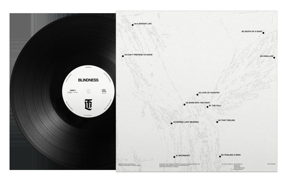 BLINDNESS - Front Cover