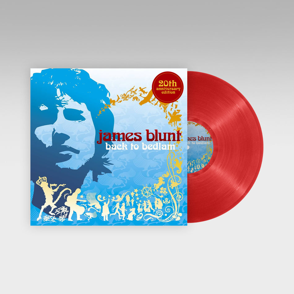 BACK TO BEDLAM (VINYLE ROUGE - 20TH ANNIVERSARY EDITION) - Front Cover
