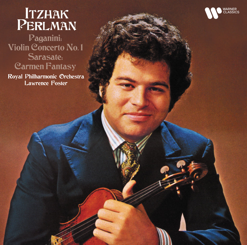 PAGANINI: VIOLIN CONCERTO N. 1 & SARASATE: CARMEN FANTASY (VINYLE) - Front Cover