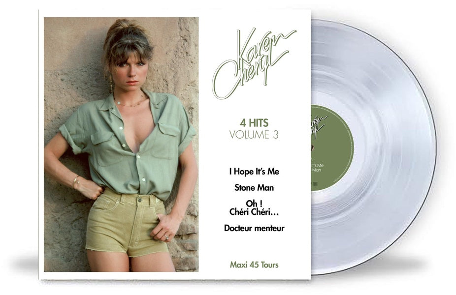 4 HITS - VOL.3 (MAXI VINYLE CRYSTAL CLEAR) - Front Cover