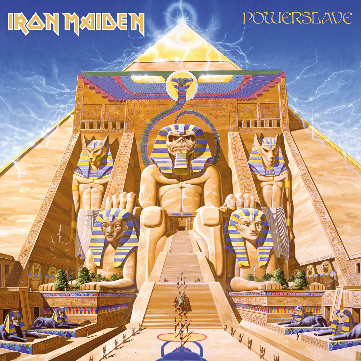 POWERSLAVE - 40TH ANNIVERSARY - Back Cover
