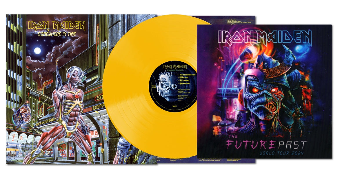 Somewhere In Time Édition Limitée Vinyle Jaune - Front Cover