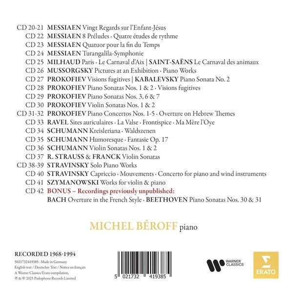 The Complete Erato Recordings - Front Cover