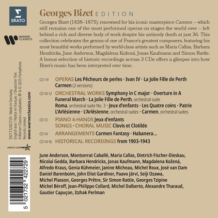 Georges Bizet Edition - Front Cover