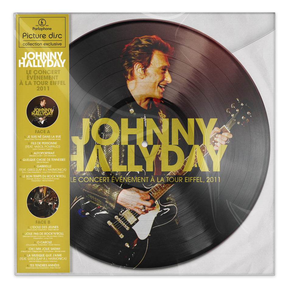 LE CONCERT ÉVÉNEMENT À LA TOUR EIFFEL, 2011 (PICTURE DISC) - Front Cover