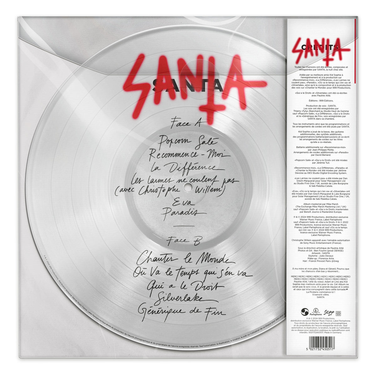 RECOMMENCE-MOI (Picture Disc) - Back Cover