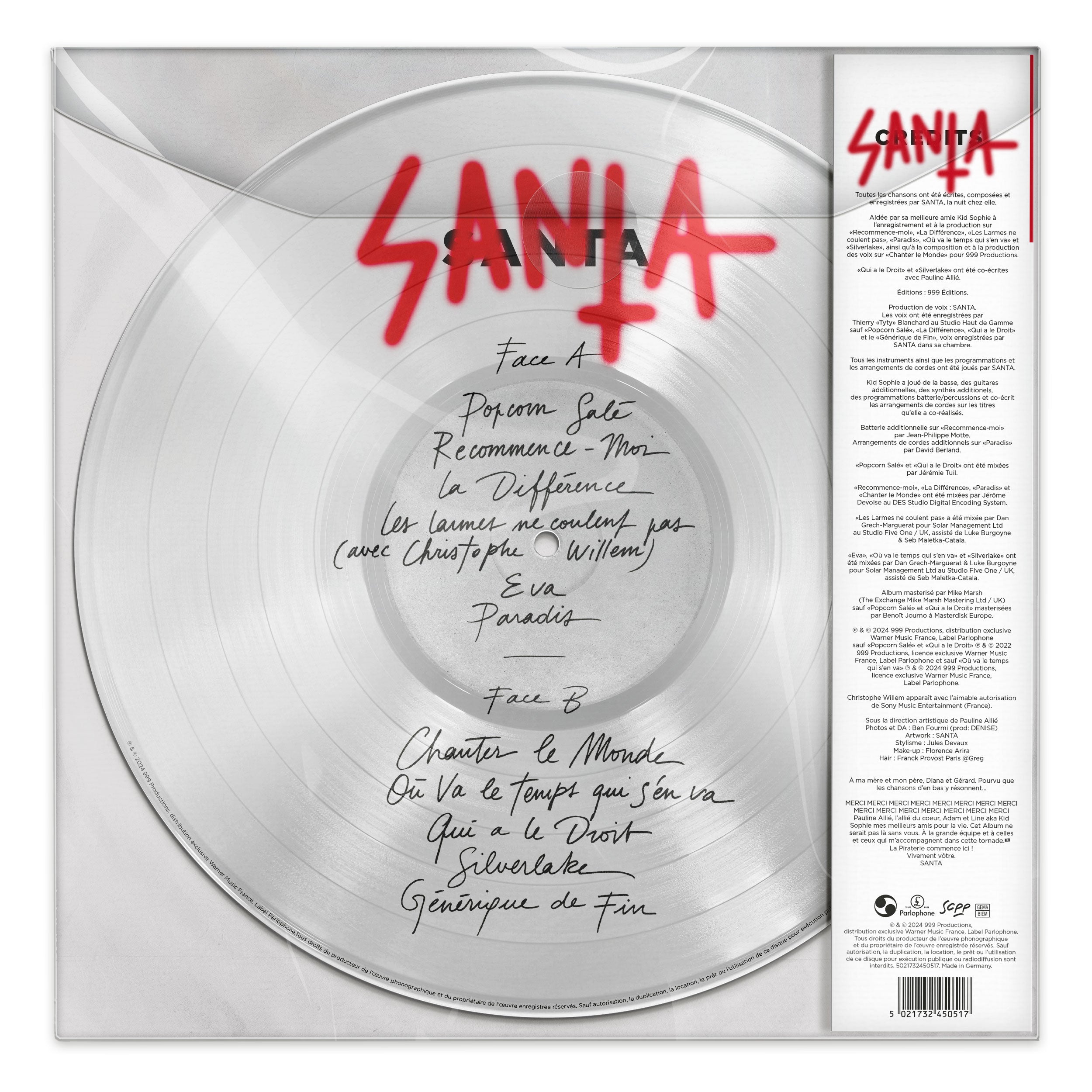 RECOMMENCE-MOI (Picture Disc) - Back Cover