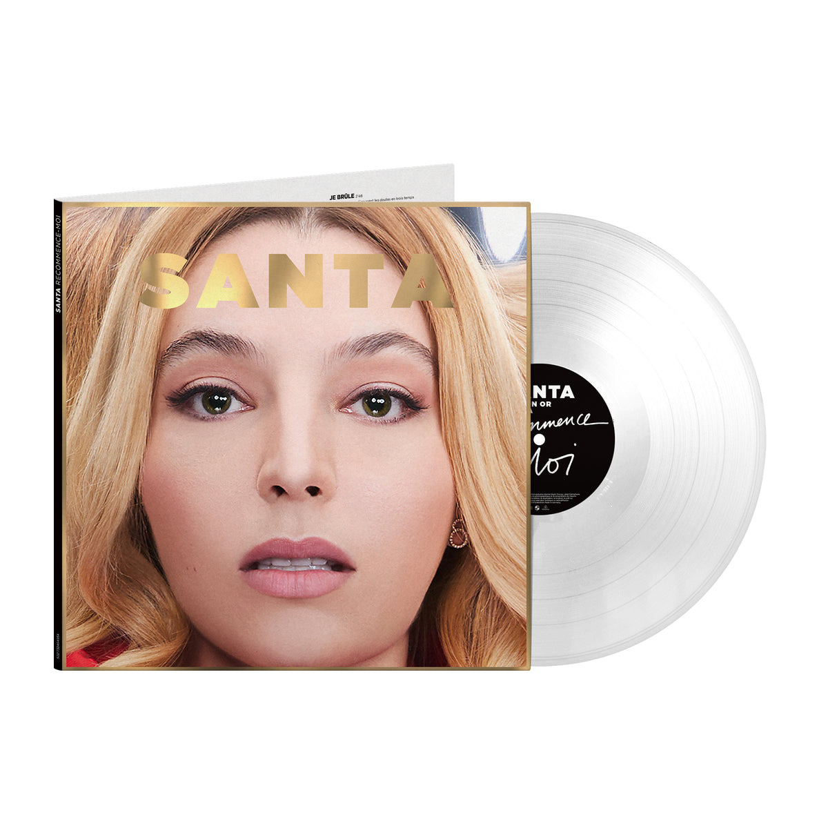 RECOMMENCE-MOI (Édition OR - Vinyle Transparent) - Front Cover