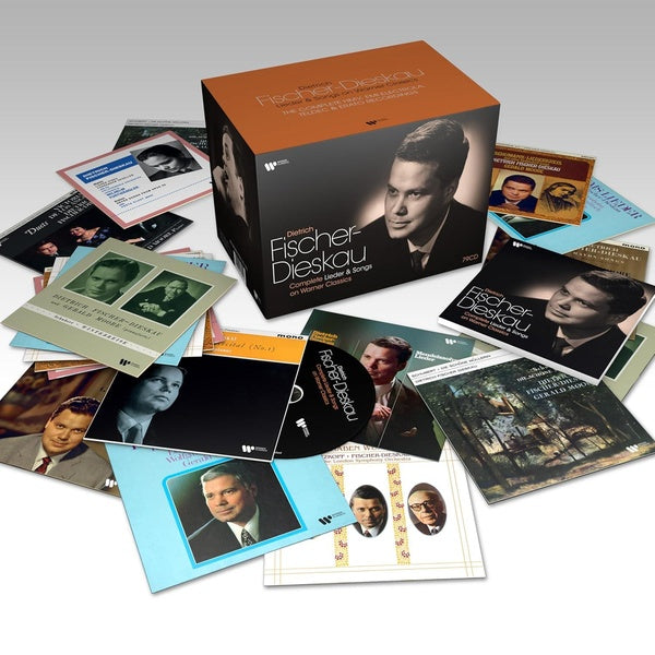 Complete Lieder & Songs on Warner Classics - Front Cover