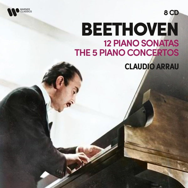 Beethoven : 12 Piano Sonatas, The 5 Piano Concertos - Front Cover