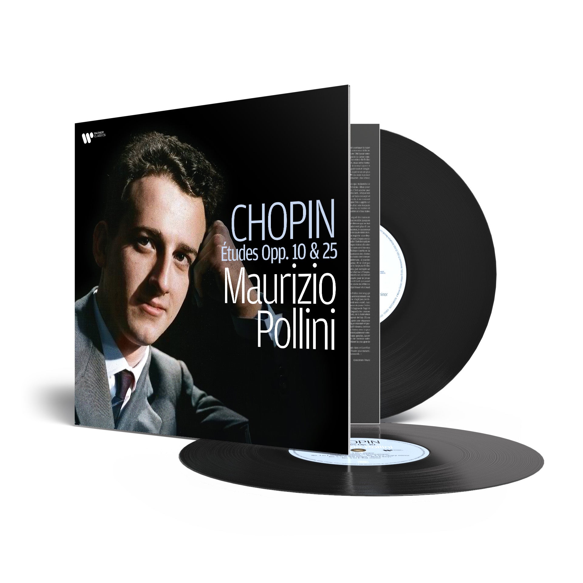 CHOPIN ETUDES OPP. 10 & 25 (DOUBLE VINYLE) - Front Cover