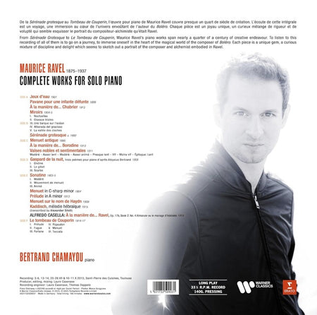 RAVEL: INTÉGRALE DE L'OEUVRE POUR PIANO SEUL - Front Cover