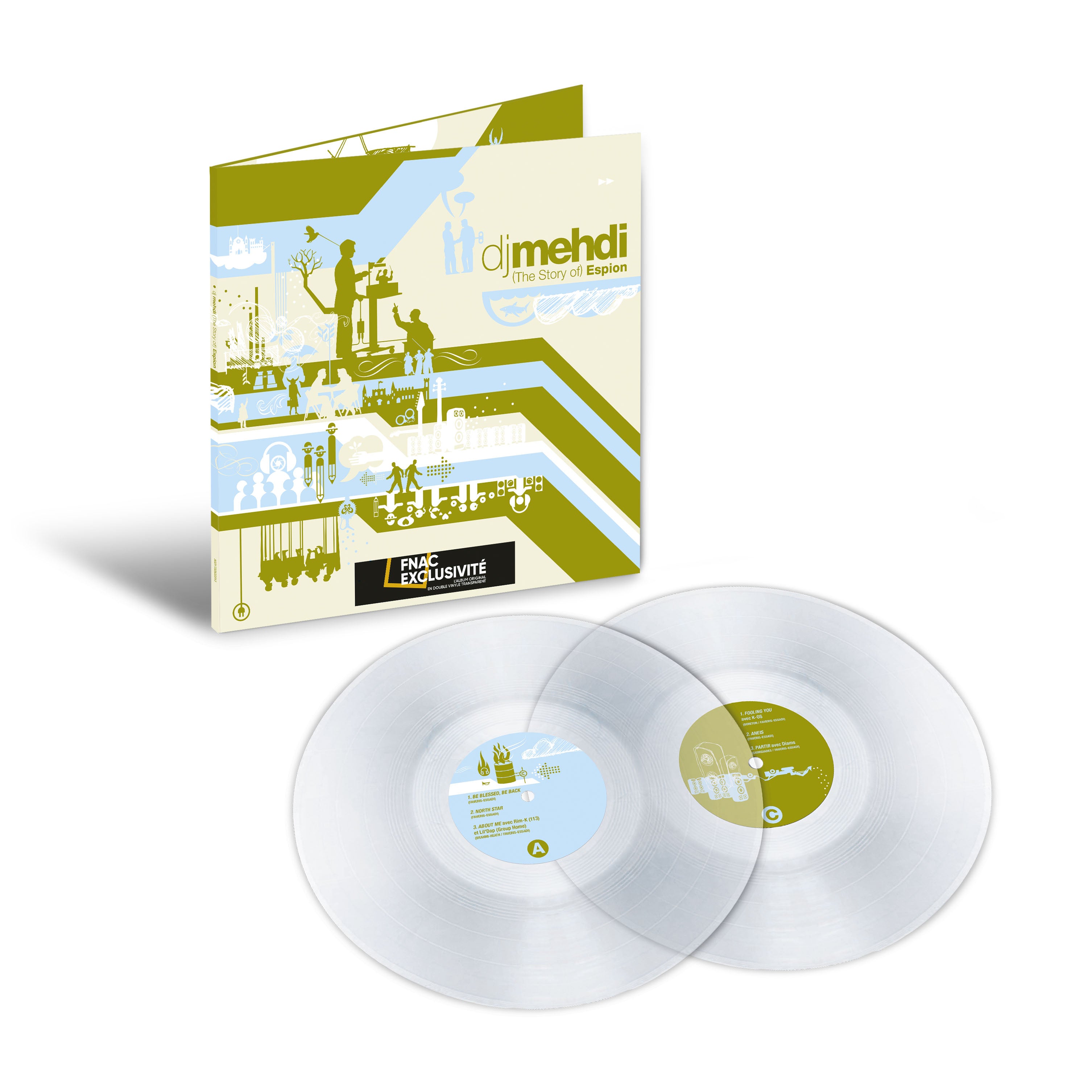 (THE STORY OF) ESPION(2LP TRANSPARENT) - Front Cover