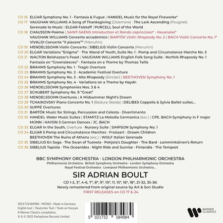 The Warner Classics Edition (Mono Recordings 1920-1957 on HMV, Pye Nixa & ...) - Front Cover