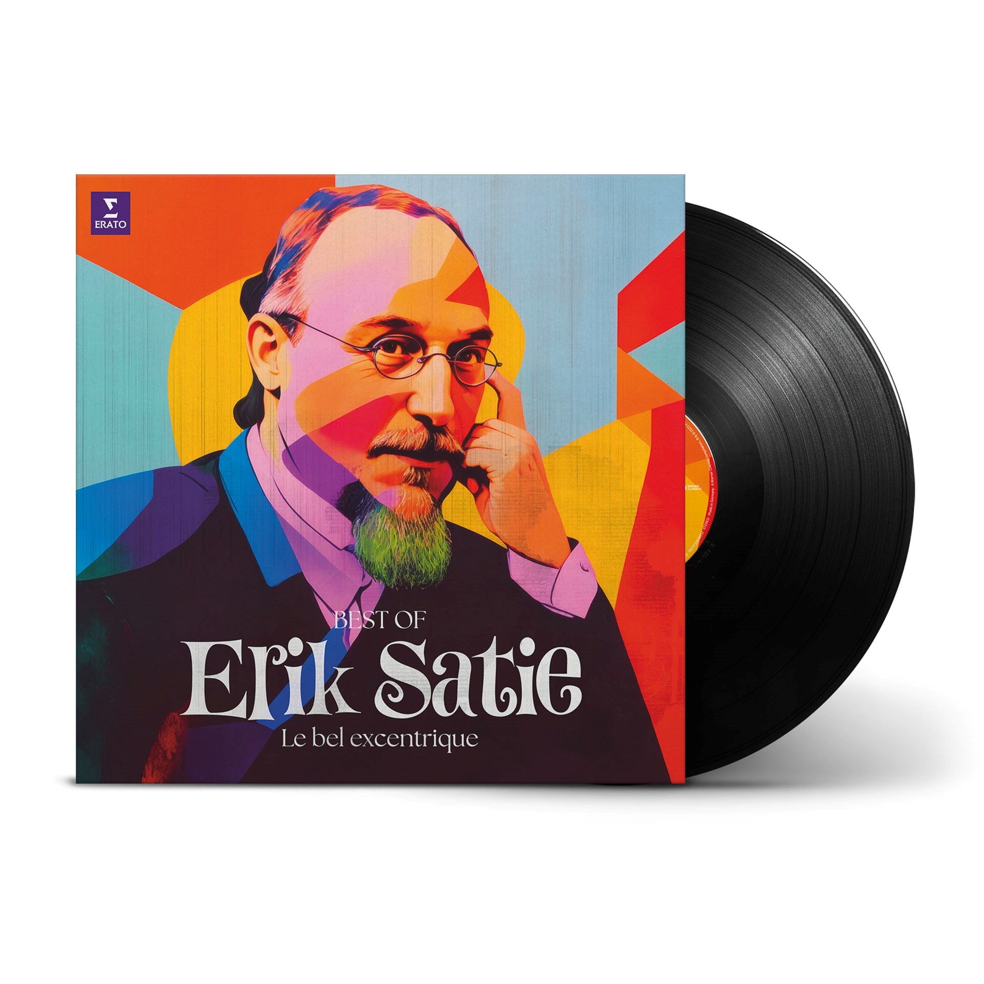 ERIK SATIE: LE BEL EXCENTRIQUE (BEST OF VINYLE) - Back Cover