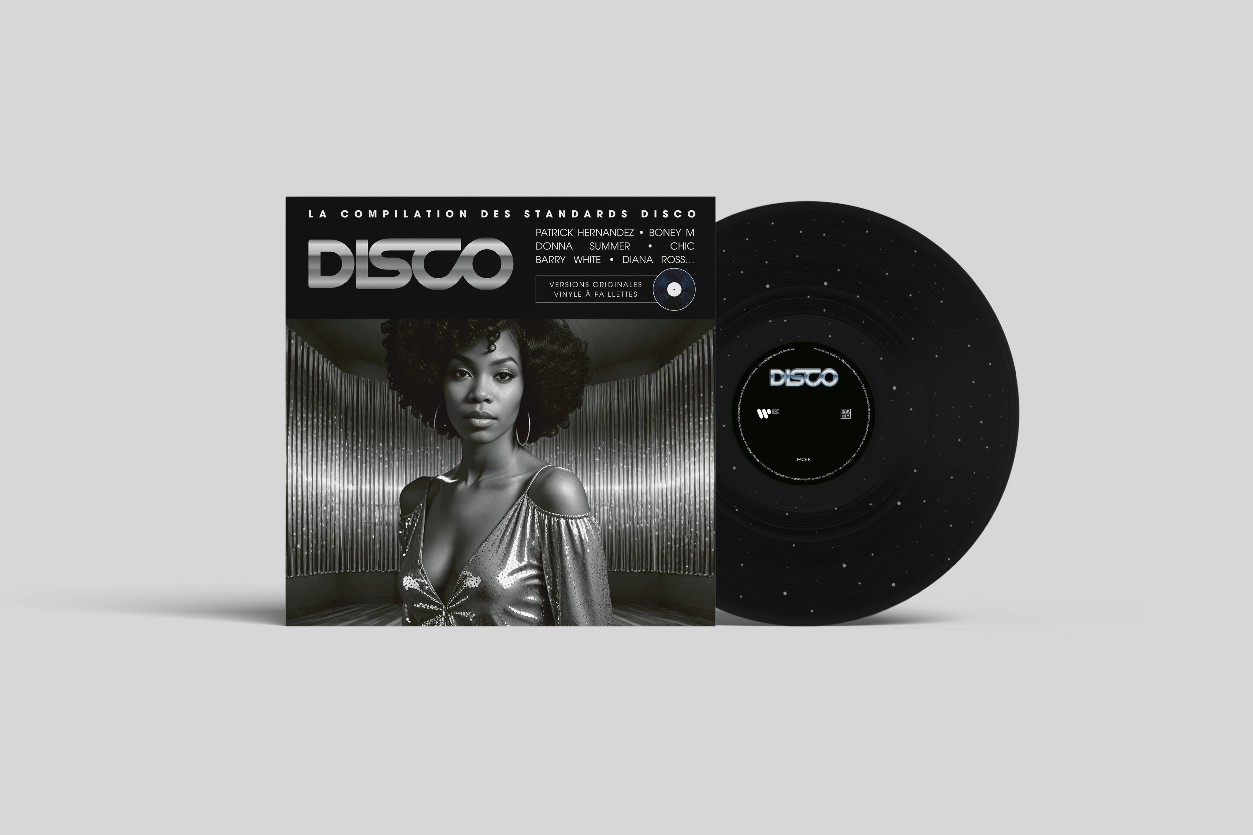 DISCO (VINYLE A PAILLETTES) - Back Cover