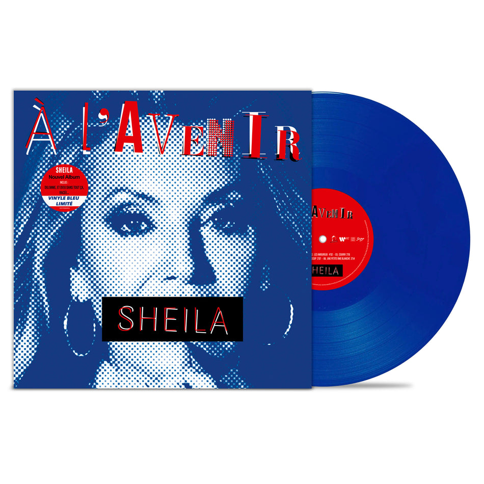 A L'AVENIR (VINYLE BLEU) - Front Cover
