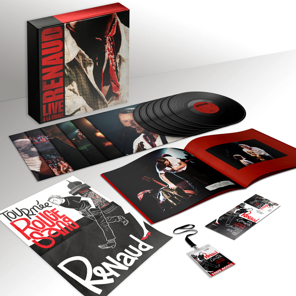 LIVE À LA CIGALE (BOX COLLECTOR VINYLES) - Front Cover