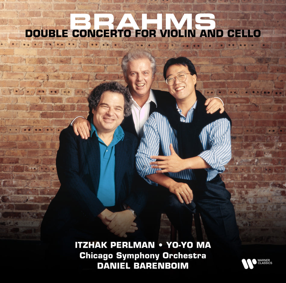 BRAHMS: DOUBLE CONCERTO FOR VIOLIN & CELLO - Front Cover