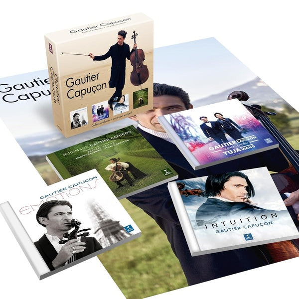 Coffret 4CD 2025 (Emotions, Franck - Chopin, Intuition, Schumann) - Front Cover