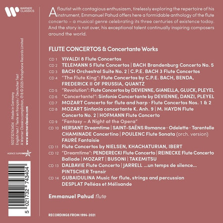 Flute Concertos & Concertante Works 14CD - Front Cover