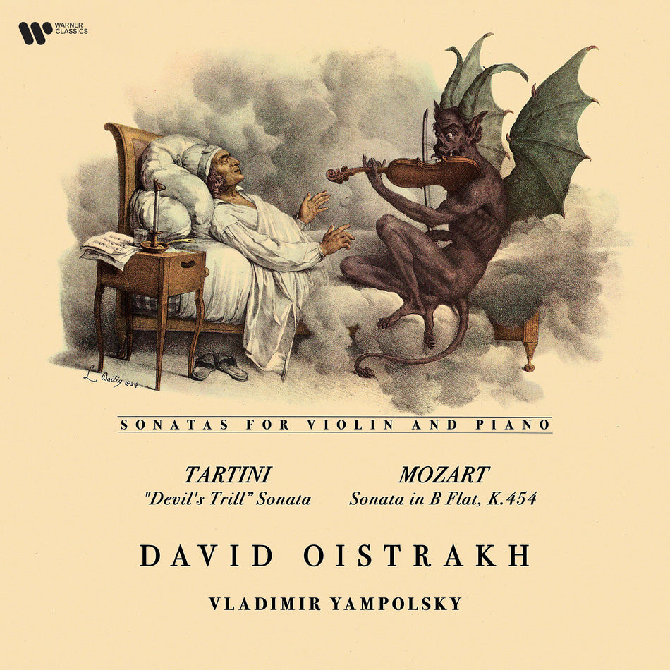 TARTINI, MOZART, DEBUSSY - SONATES POUR VIOLON ET PIANO - Front Cover