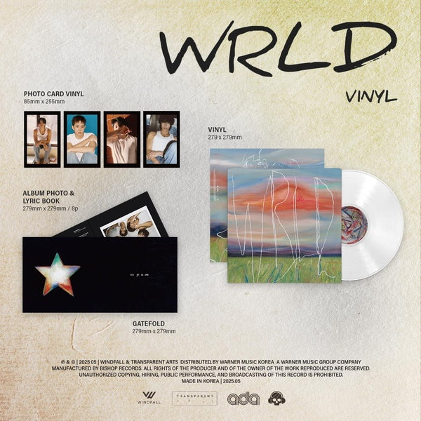WRLD (WHITE VINYL) EXCLU EU - Front Cover