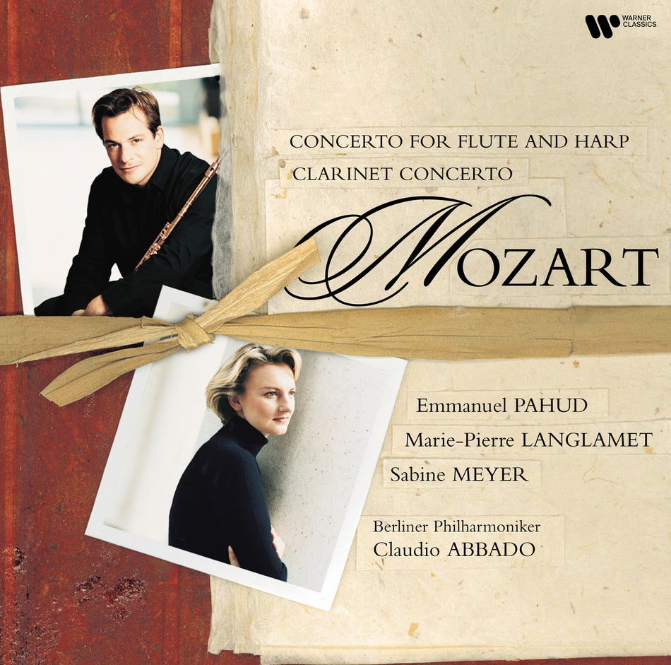 MOZART: CONCERTO POUR FLÛTE ET HARPE/CONCERTO POUR CLARINETTE - Front Cover