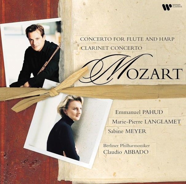 MOZART: CONCERTO POUR FLÛTE ET HARPE/CONCERTO POUR CLARINETTE - Front Cover