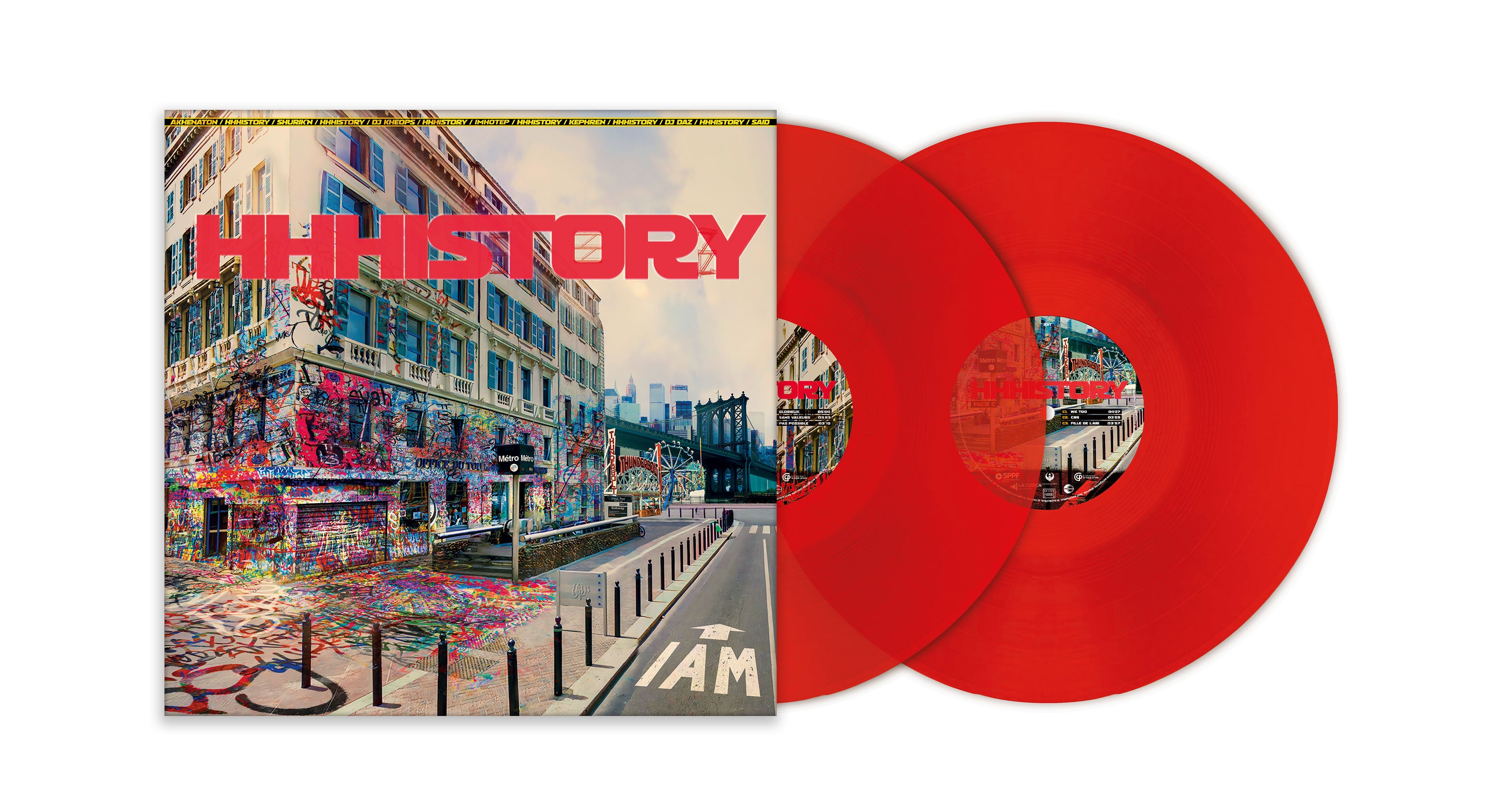 HHHISTORY (VINYLE COULEUR) - Front Cover